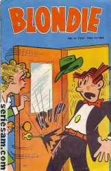 Blondie 1957 nr 12 omslag serier