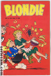 Blondie 1957 nr 16 omslag serier