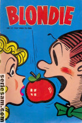 Blondie 1957 nr 17 omslag serier