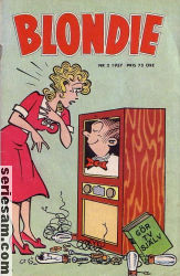 Blondie 1957 nr 2 omslag serier