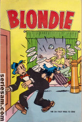 Blondie 1957 nr 24 omslag serier