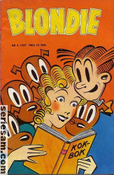Blondie 1957 nr 4 omslag serier