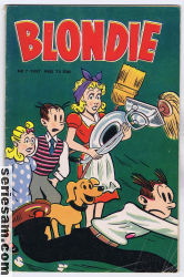 Blondie 1957 nr 7 omslag serier
