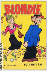 Blondie 1958 nr 1 omslag serier