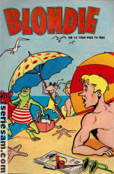 Blondie 1958 nr 15 omslag serier