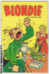 Blondie 1958 nr 16 omslag serier
