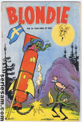 Blondie 1958 nr 18 omslag serier