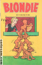 Blondie 1958 nr 19 omslag serier