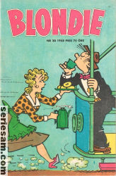 Blondie 1958 nr 20 omslag serier
