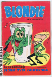 Blondie 1958 nr 24 omslag serier