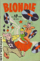 Blondie 1959 nr 10 omslag serier