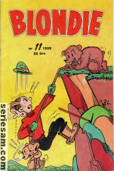 Blondie 1959 nr 11 omslag serier