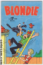 Blondie 1959 nr 12 omslag serier