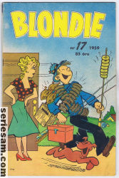Blondie 1959 nr 17 omslag serier