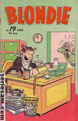 Blondie 1959 nr 19 omslag serier