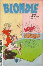 Blondie 1959 nr 20 omslag serier