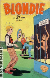 Blondie 1959 nr 21 omslag serier