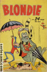 Blondie 1959 nr 24 omslag serier