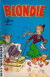 Blondie 1959 nr 3 omslag serier