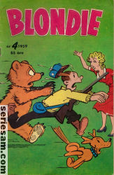 Blondie 1959 nr 4 omslag serier