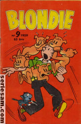 Blondie 1959 nr 9 omslag serier