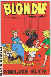Blondie 1970 nr 11 omslag serier