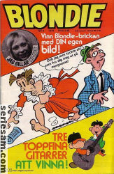 Blondie 1974 nr 9 omslag serier