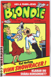 Blondie 1982 nr 13 omslag serier
