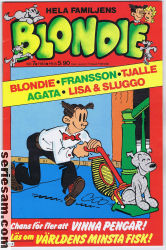 Blondie 1983 nr 7 omslag serier