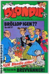 Blondie 1984 nr 2 omslag serier