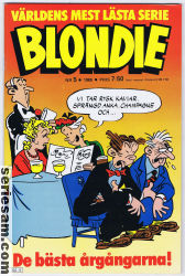 Blondie 1985 nr 5 omslag serier