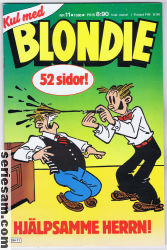 Blondie 1986 nr 11 omslag serier