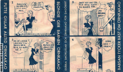 Blondie Cloetta 1945 nr 38 omslag serier