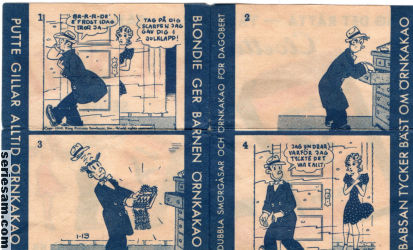 Blondie Cloetta 1945 nr 44 omslag serier