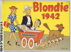 Blondie julalbum 1942 omslag serier