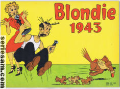 Blondie julalbum 1943 omslag serier