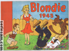 Blondie julalbum 1945 omslag serier