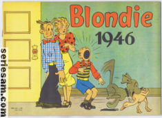 Blondie julalbum 1946 omslag serier