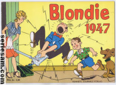 Blondie julalbum 1947 omslag serier