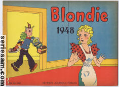 Blondie julalbum 1948 omslag serier