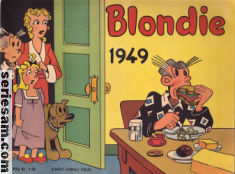 Blondie julalbum 1949 omslag serier