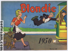 Blondie julalbum 1950 omslag serier