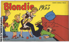 Blondie julalbum 1953 omslag serier
