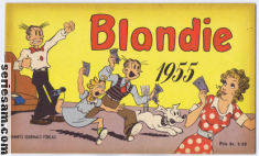 Blondie julalbum 1955 omslag serier