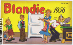Blondie julalbum 1956 omslag serier
