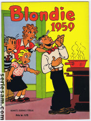 Blondie julalbum 1959 omslag serier
