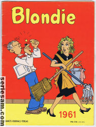 Blondie julalbum 1961 omslag serier