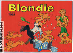 Blondie julalbum 1963 omslag serier