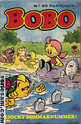 Bobo 1978 nr 7 omslag serier Bobo 1978 nr 7 omslag serier