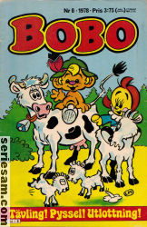 Bobo 1978 nr 8 omslag serier Bobo 1978 nr 8 omslag serier